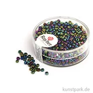 Artikelbild des Artikels “Rocailles opak gelüstert - 2 mm - 17 g Dose | Schwarz“