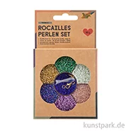 Artikelbild des Artikels “Rocailles Perlen Set - Mermaid, 90g Perlen mit Nylonfäden + Zubehör “