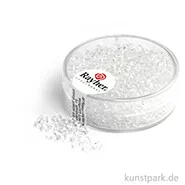 Artikelbild des Artikels “Rocailles transparent - 2,6 mm - 17 g Dose | Kristall“