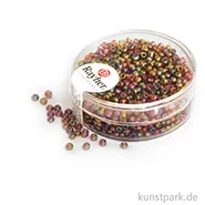 Artikelbild des Artikels “Rocailles transparent gelüstert - 2 mm - 17 g Dose | Flieder“