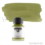 Artikelbild des Artikels “Rohrer & Klingner Zeichentusche 50 ml Einzelfarbe | 754 Alt Goldgrün“