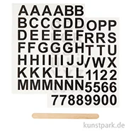 Artikelbild des Artikels “Rub-on Sticker, Rubbelbuchstaben & Zahlen, Schwarz “