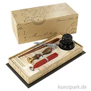 Artikelbild des Artikels “Rubinato Kalligrafie und Siegel-Set, 5 teilig in schöner Geschenkbox “