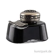 Artikelbild des Artikels “Stilvolles Rubinato Tintenglas mit Verzierungen, Ornamenten und 48 ml Tinte “