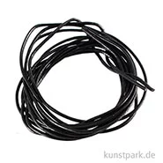 Artikelbild des Artikels “Rundriemen aus Ziegenleder 1,5mm, Länge 100 cm - Schwarz, 2 Stück “