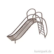 Artikelbild des Artikels “Miniatur Rutsche aus Metall - Braun, 12,5 cm “