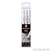 Artikelbild des Artikels “Sakura Gelly Roll 3er Set - weiße Gelstifte “