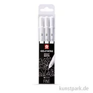 Artikelbild des Artikels “Sakura Gelly Roll 3er Set - weiß Fine “
