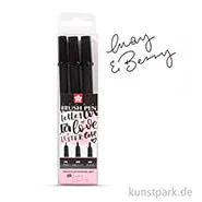 Artikelbild des Artikels “Sakura PIGMA Brush Pen May & Berry 3er Set “