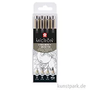 Artikelbild des Artikels “Sakura PIGMA Micron Set - 4 Strichstärken, Kaltgrau hell “