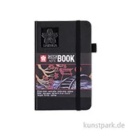 Artikelbild des Artikels “Sakura Skizzenbuch, 80 Blatt, Schwarzes Papier, 140g 9 x 14 cm“
