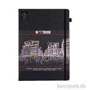 Artikelbild des Artikels “Sakura Skizzenbuch, 80 Blatt, Schwarzes Papier, 140g A4 (21 x 29, 7 cm)“