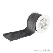 Artikelbild des Artikels “Samtband mit Drahtverstärkung - Dunkelgrau “