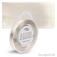 Artikelbild des Artikels “Satinband - 10 mm Breite - 10 m Länge Einzelfarbe | Creme“