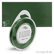 Artikelbild des Artikels “Satinband - 10 mm Breite - 10 m Länge Einzelfarbe | Dunkelgrün“