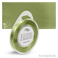 Artikelbild des Artikels “Satinband - 10 mm Breite - 10 m Länge Einzelfarbe | Hellgrün“