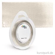 Artikelbild des Artikels “Satinband - 3 mm Breite - 10 m Länge Einzelfarbe | Creme“