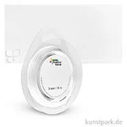 Artikelbild des Artikels “Satinband - 3 mm Breite - 10 m Länge Einzelfarbe | Weiß“