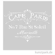 Artikelbild des Artikels “Schablone 30,5x30,5 cm - Café Paris “