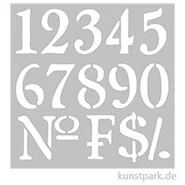 Artikelbild des Artikels “Schablone 30,5x30,5 cm - Nummern “