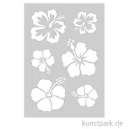 Artikelbild des Artikels “Schablone - Blumen, Hibiskus, Aloha Flowers, A5 “