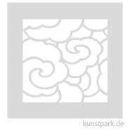 Artikelbild des Artikels “Schablone - Chinesische Wolken, Größe 110x110 mm “