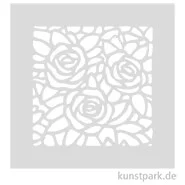 Artikelbild des Artikels “Schablone - Drei Rosen, Größe 110x110 mm “