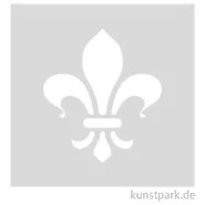 Artikelbild des Artikels “Schablone - Fleur de lis, Größe 98x110 mm “