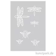 Artikelbild des Artikels “Schablone - Insekten, DIN A5 mit Rakel “