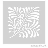 Artikelbild des Artikels “Schablone - Jugendstil Farn, Größe 110x110 mm “