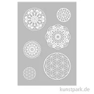 Artikelbild des Artikels “Schablone Mandala DIN A4, inklusive Rakel “