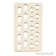 Artikelbild des Artikels “Schablone - Mini Fußstapfen, Holz, 14 x 7 cm “