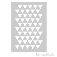 Artikelbild des Artikels “Schablone - Muster Dreiecke, Triangles, A5 “