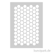Artikelbild des Artikels “Schablone - Muster Hexagons, A5 “