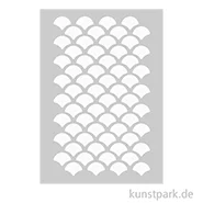 Artikelbild des Artikels “Schablone - Muster Scales, A5 “
