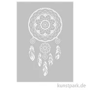 Artikelbild des Artikels “Schablone Traumfänger DIN A4, inklusive Rakel “