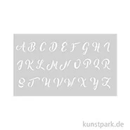 Artikelbild des Artikels “Schablone - Alphabet, Großbuchstaben, 12 x 20 cm “