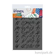 Artikelbild des Artikels “Schablonen - Alphabet Set, Groß + Kleinbuchstaben, Ornamental, A4 “