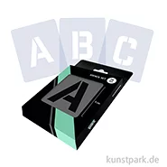 Artikelbild des Artikels “Schablonen - Alphabet Set mit 26 Großbuchstaben, Höhe je 5 cm “