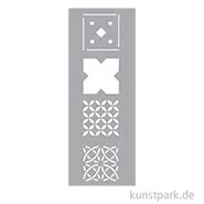 Artikelbild des Artikels “Schablone - Fliesen Muster, 15 x 40 cm “
