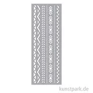 Artikelbild des Artikels “Schablone - Rahmen Peruanisch,15 x 40 cm “