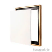 Artikelbild des Artikels “Schattenfugenrahmen mit Keilrahmen - Gold 40 x 50 cm“