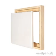 Artikelbild des Artikels “Schattenfugenrahmen mit Keilrahmen - Natur 40 x 40 cm“