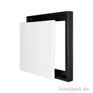 Artikelbild des Artikels “Schattenfugenrahmen mit Keilrahmen - Schwarz 30 x 30 cm“