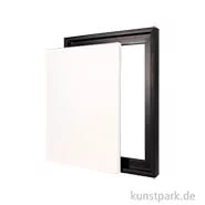 Artikelbild des Artikels “Schattenfugenrahmen mit Keilrahmen - Schwarz 30 x 40 cm“