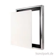 Artikelbild des Artikels “Schattenfugenrahmen mit Keilrahmen - Silber 40 x 50 cm“