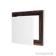 Artikelbild des Artikels “Schattenfugenrahmen mit Keilrahmen - Walnuss 20 x 20 cm“