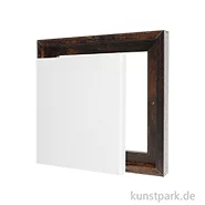 Artikelbild des Artikels “Schattenfugenrahmen mit Keilrahmen - Walnuss 30 x 30 cm“