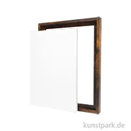 Artikelbild des Artikels “Schattenfugenrahmen mit Keilrahmen - Walnuss 40 x 30 cm“