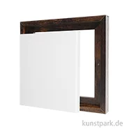 Artikelbild des Artikels “Schattenfugenrahmen mit Keilrahmen - Walnuss 40 x 40 cm“